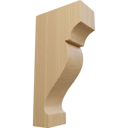 Ekena Millwork 1 3/4"W x 3 1/2"D x 7"H Small Dearborn Wood Corbel, Cherry CORW02X07X04DRCH